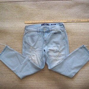 hollister distressed jeans size 1R